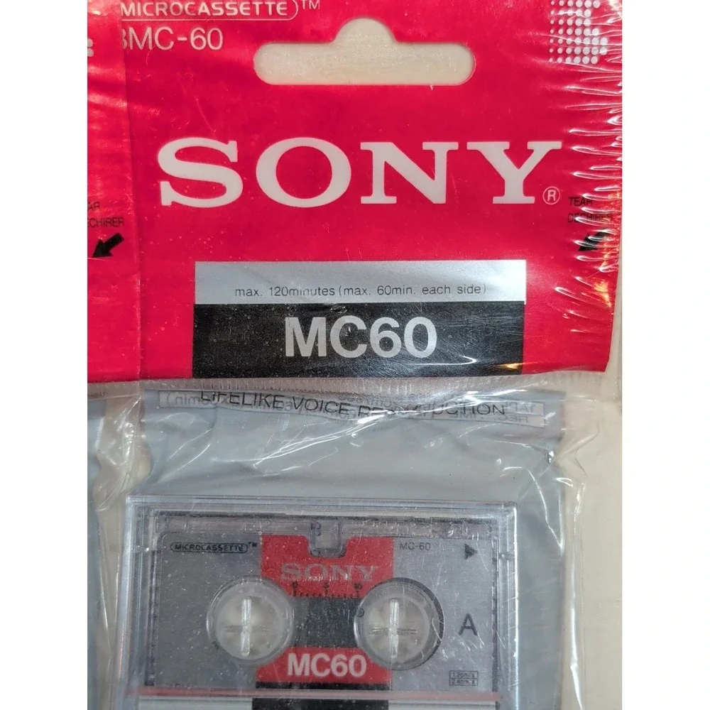 Sony mc60 microcassette